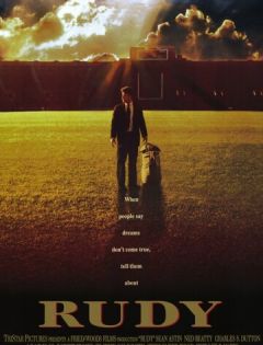 Руди (1993) – постер кино